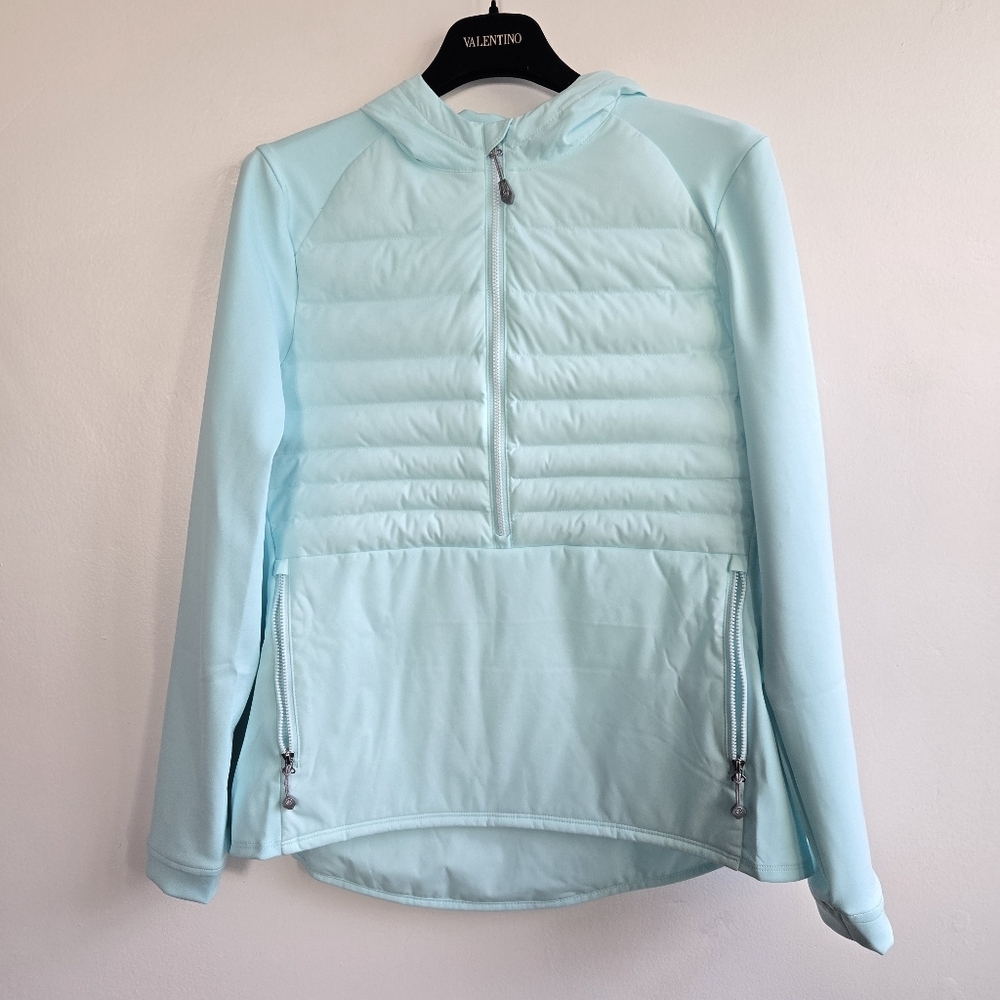 New Peter Millar Women's Celeste Hooded Merge Jacket Medium NWT - Picture 8 of 10